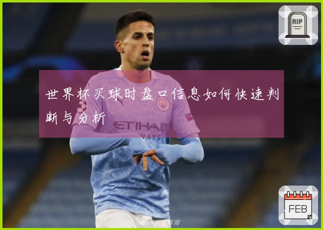 世界杯买球时盘口信息如何快速判断与分析